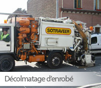 Decolmatage d'enrobé