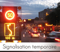 Signalisation temporaire