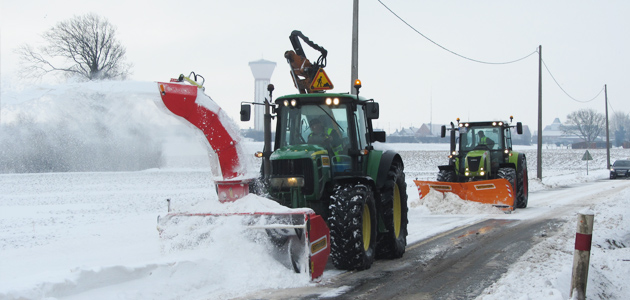 Viabilité hivernale : bien doser le sol et les fondants routiers