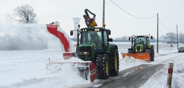 Pour le service hivernal, e propose l'épandeur IceTiger